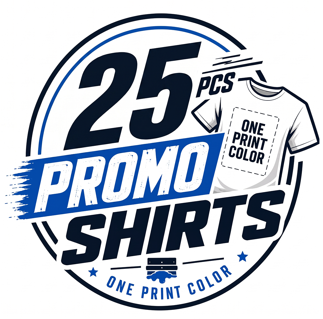 25pcs Promo Shirt Deal