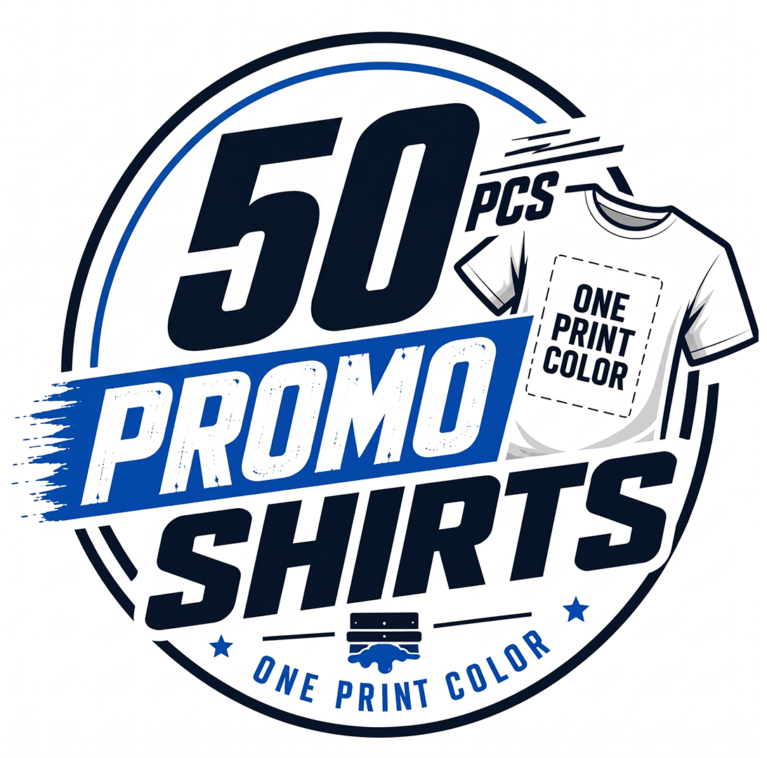 50pcs  Promo Shirt Deal