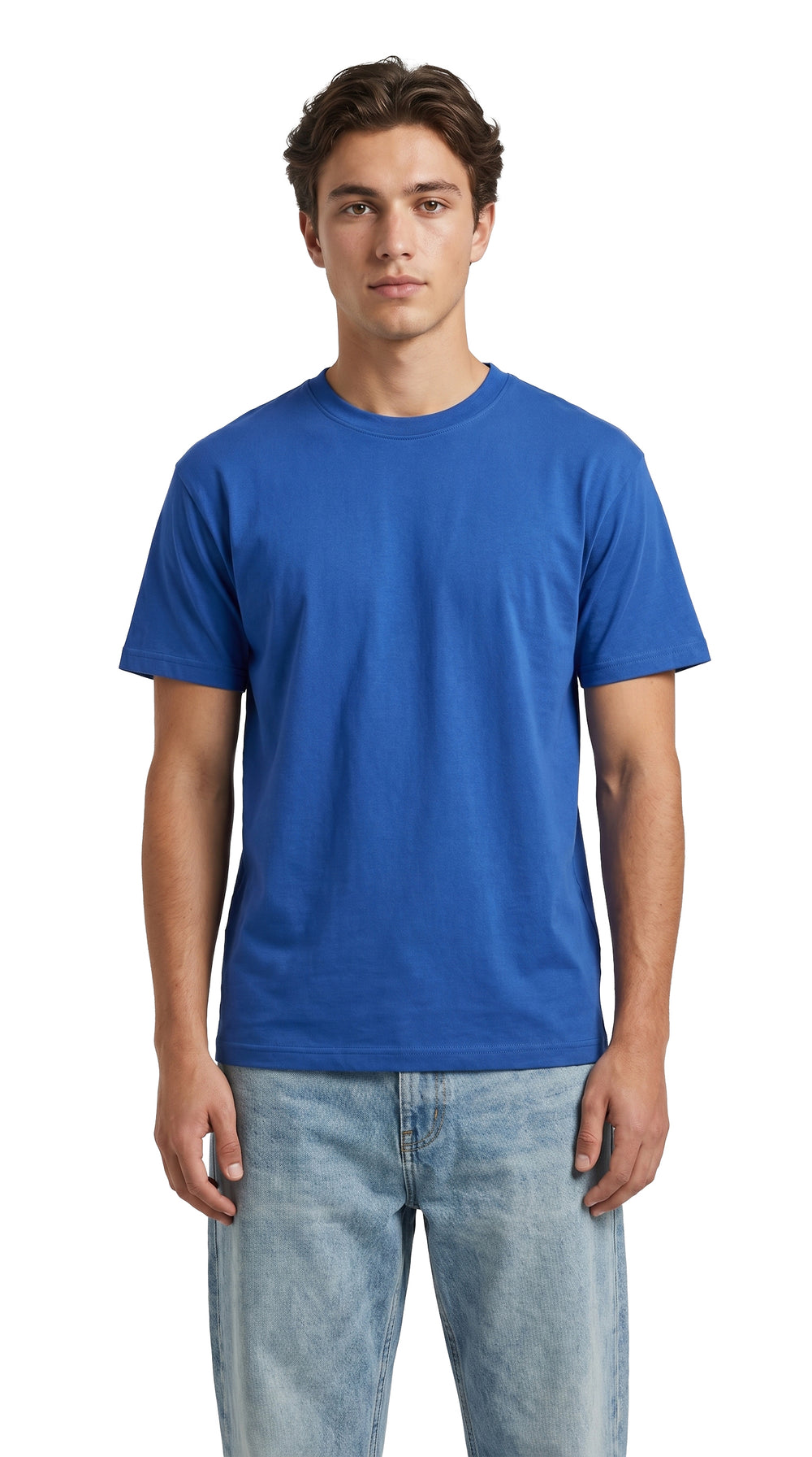Premium Short Sleeve Crew Neck Tee