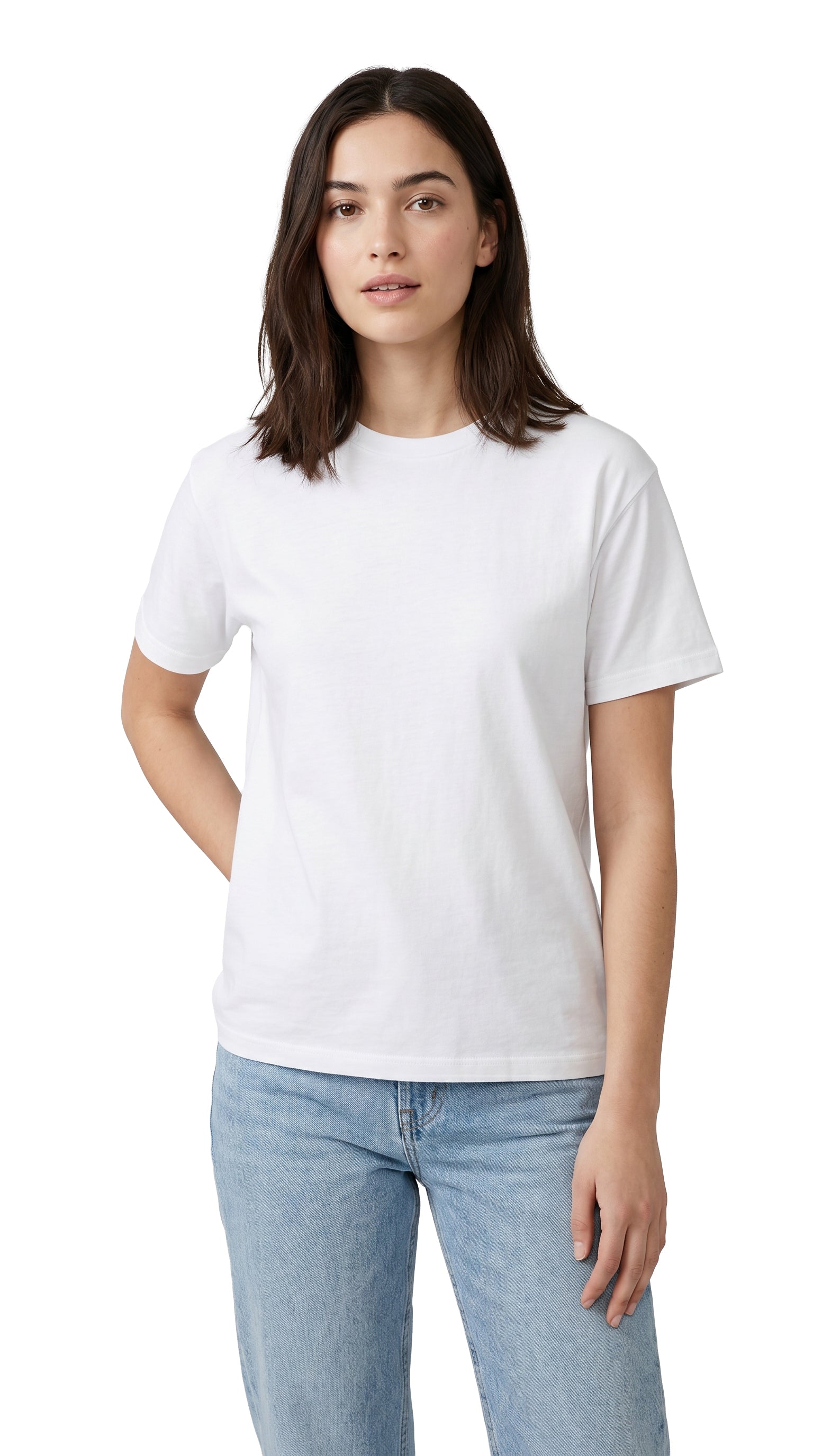 Premium Short Sleeve Crew Neck Tee