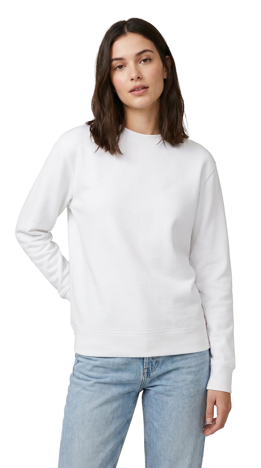 Premium Long Sleeve Crew Neck Tee