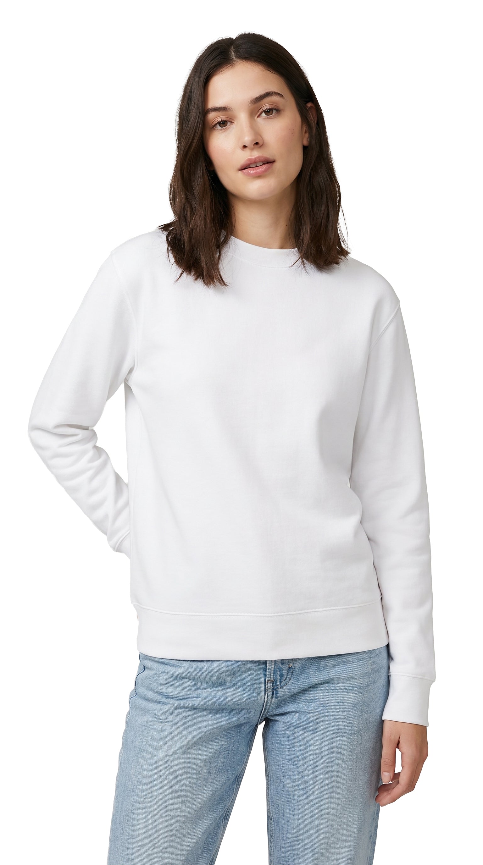Premium Long Sleeve Crew Neck Tee