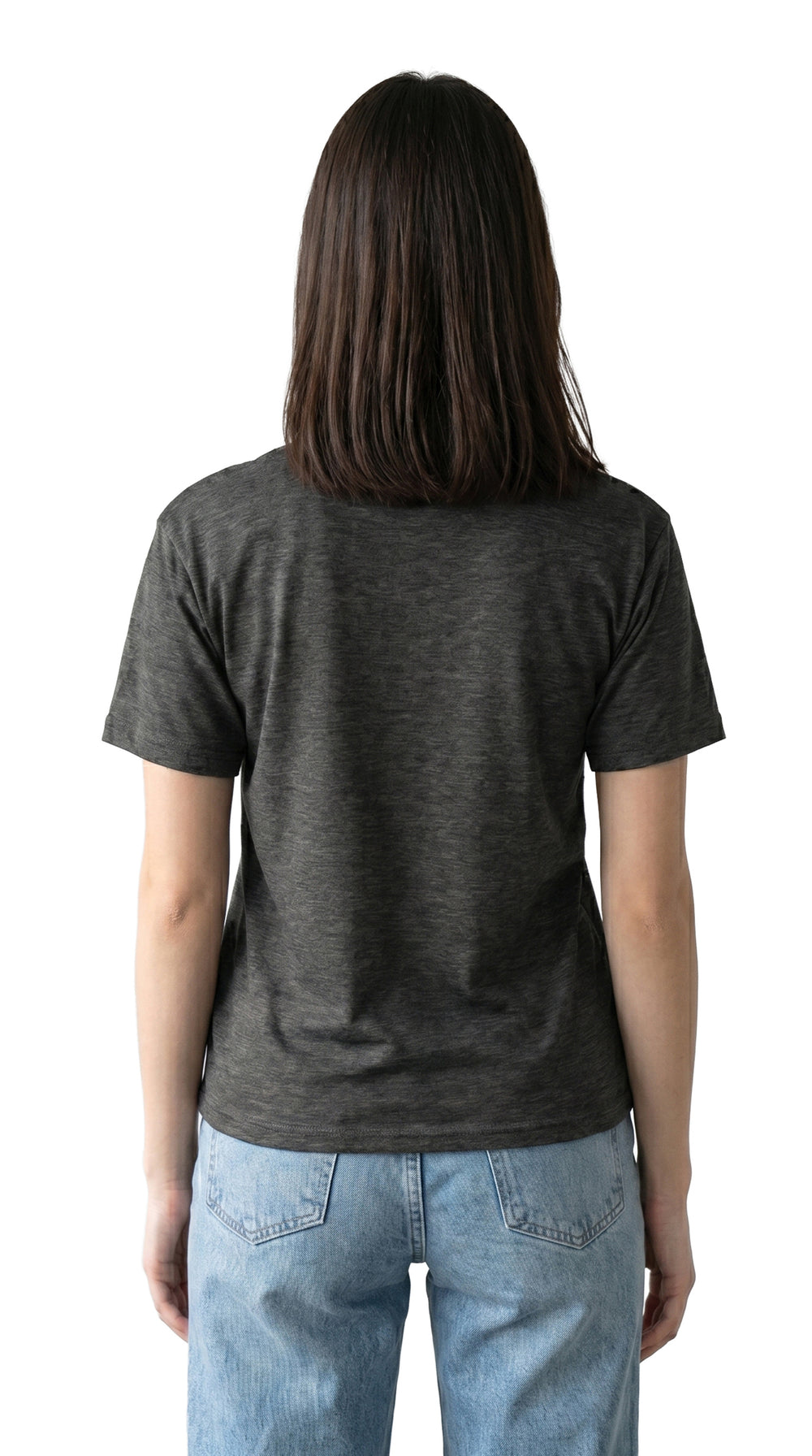 Premium Heather Short Sleeve Crew Neck Tee