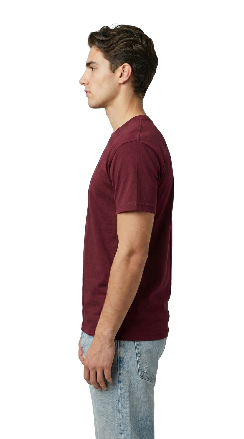Premium Short Sleeve Crew Neck Tee