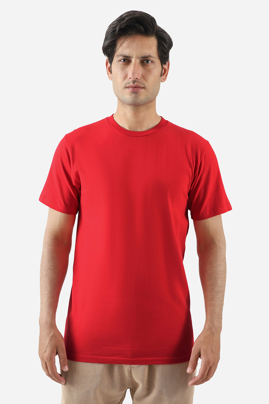 Premium Short Sleeve Crew Neck Tee