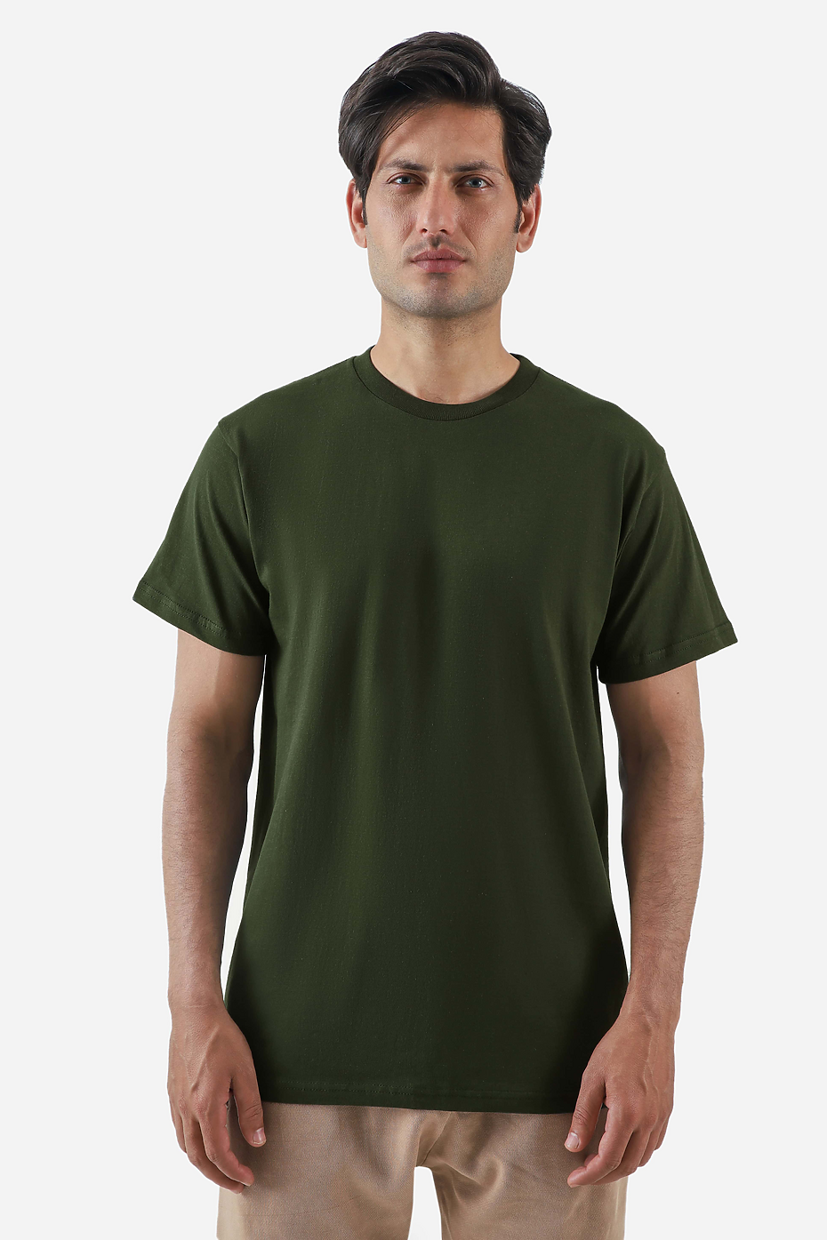 Premium Short Sleeve Crew Neck Tee