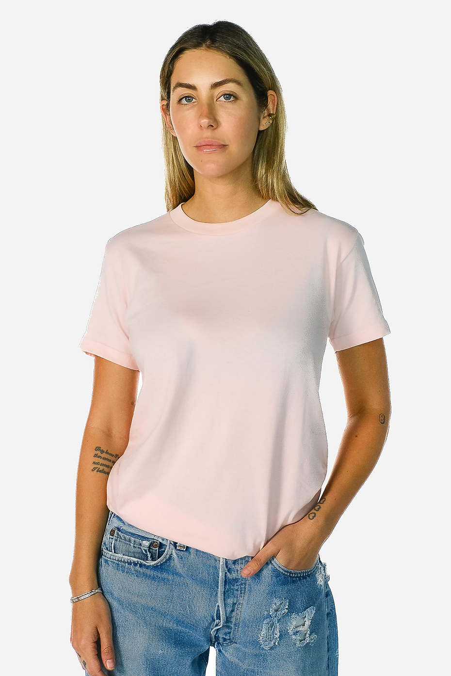 Premium Short Sleeve Crew Neck Tee