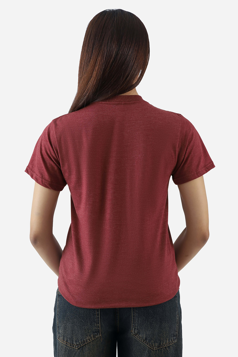 Premium Heather Short Sleeve Crew Neck Tee