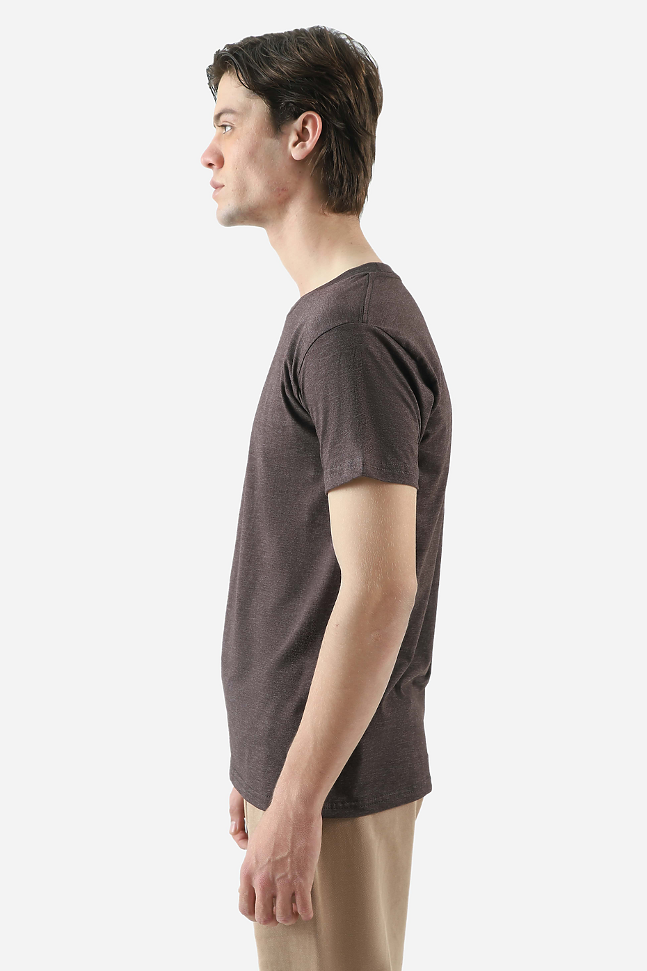 Premium Heather Short Sleeve Crew Neck Tee