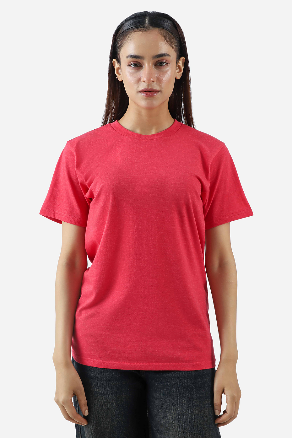 Premium Heather Short Sleeve Crew Neck Tee