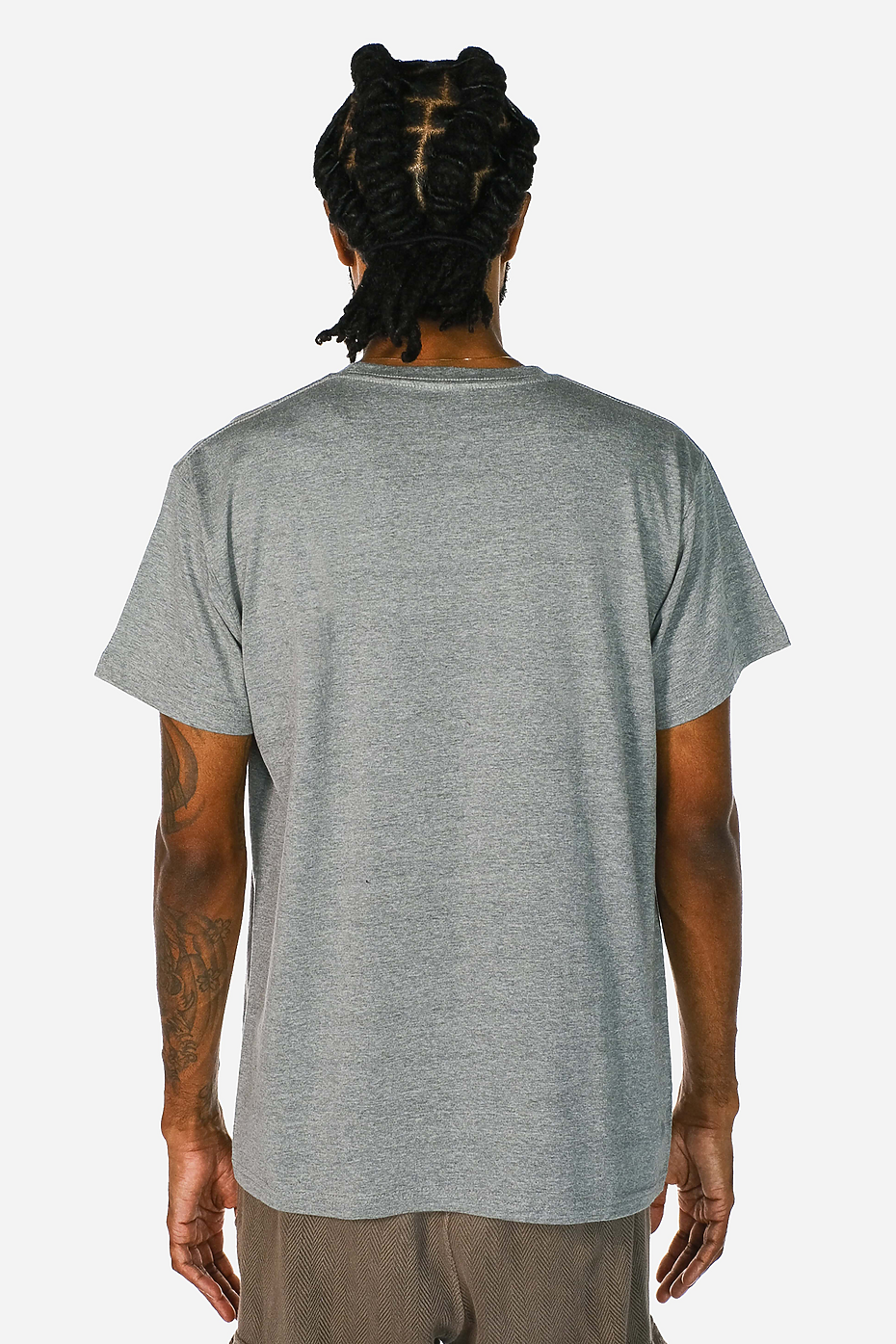 Premium Heather Short Sleeve Crew Neck Tee