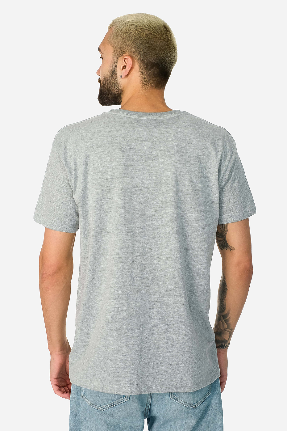 Premium Heather Short Sleeve Crew Neck Tee