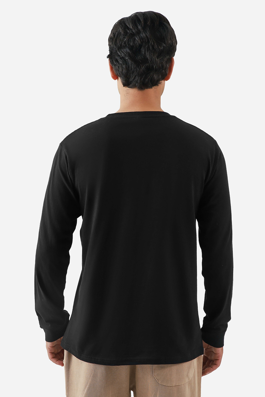 Premium Long Sleeve Crew Neck Tee