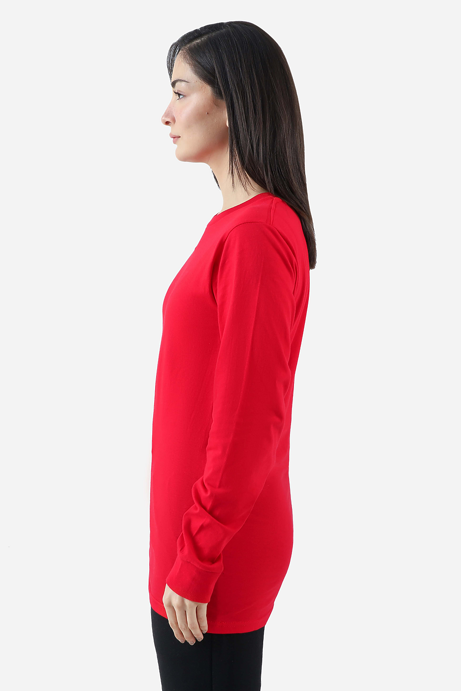 Premium Long Sleeve Crew Neck Tee