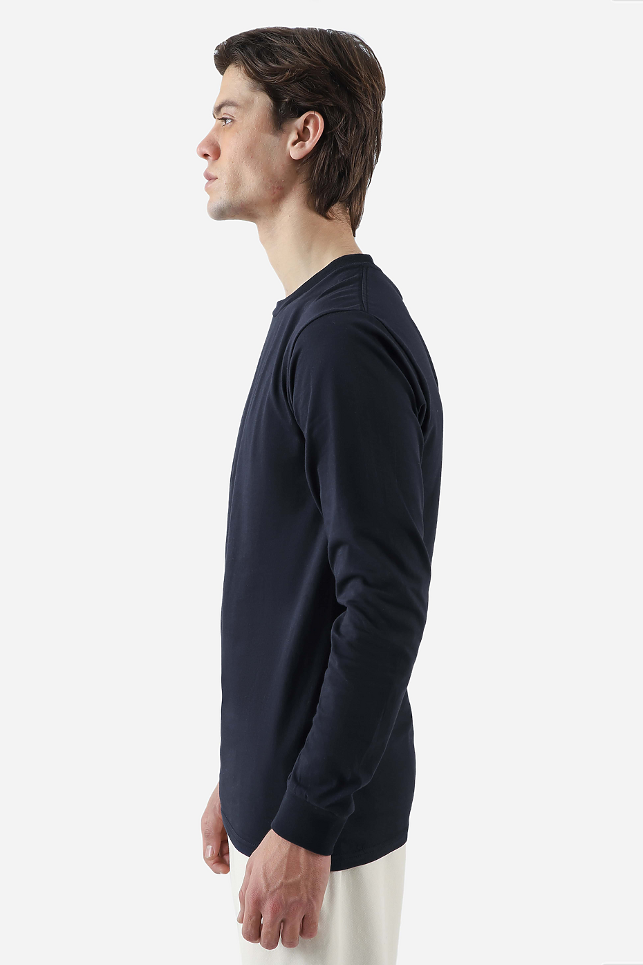 Premium Long Sleeve Crew Neck Tee