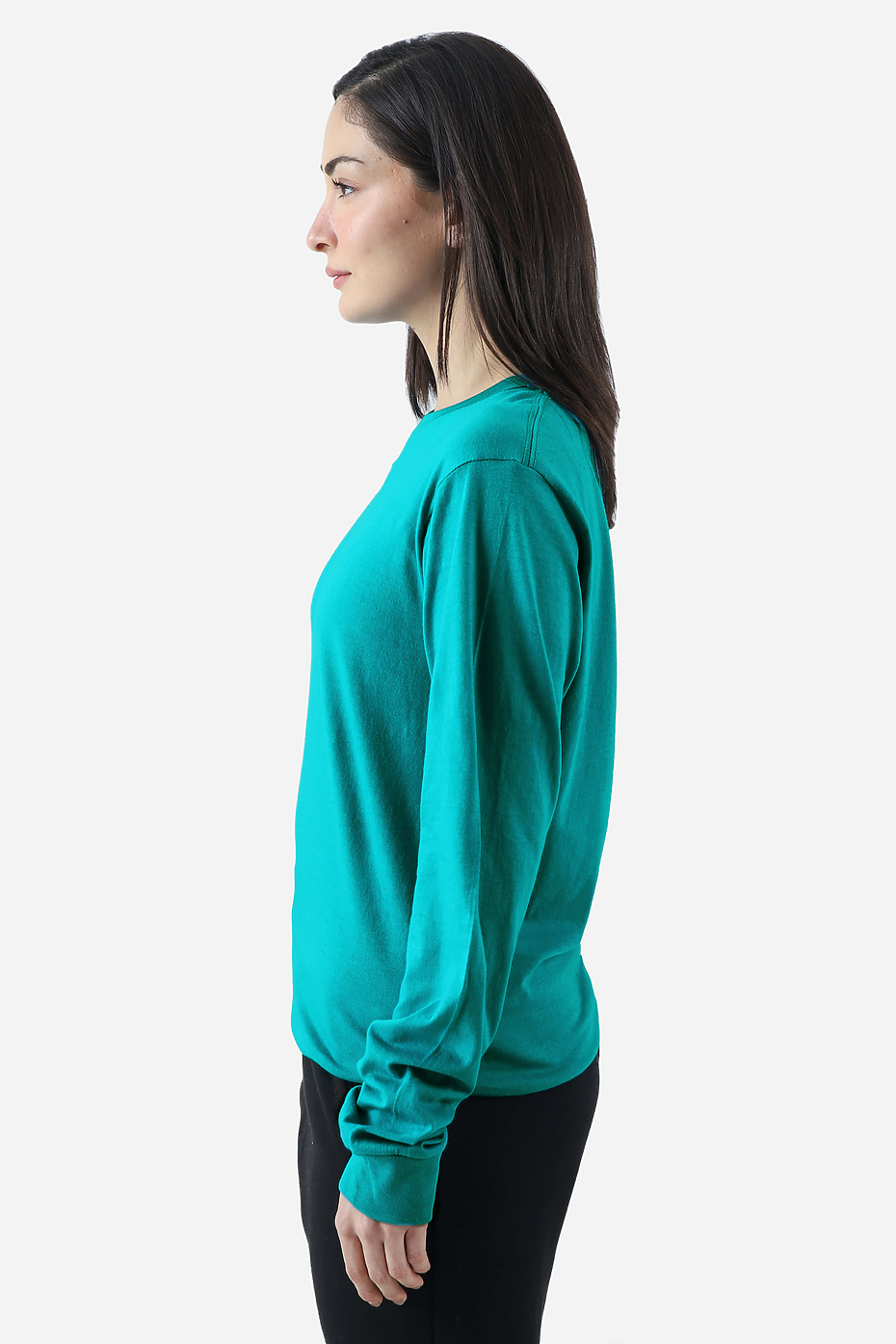 Premium Long Sleeve Crew Neck Tee