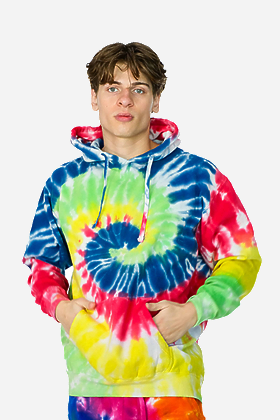 Tie Dye Pullover Hoodie