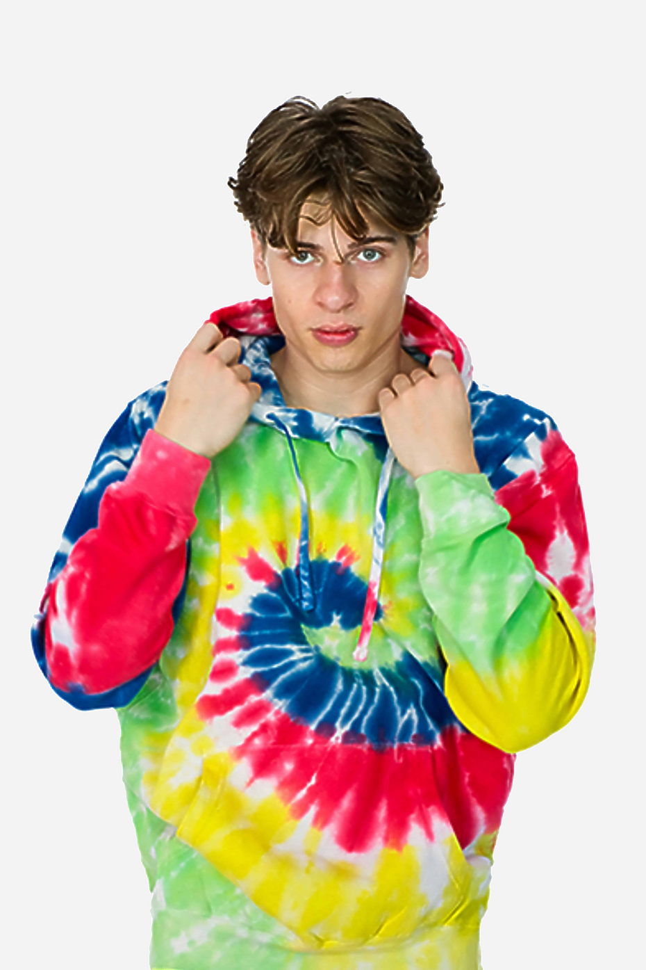 Tie Dye Pullover Hoodie