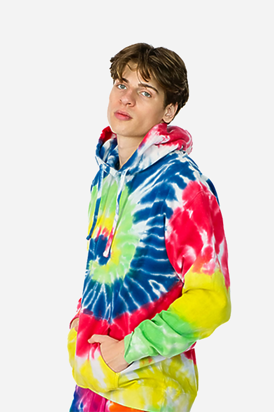Tie Dye Pullover Hoodie