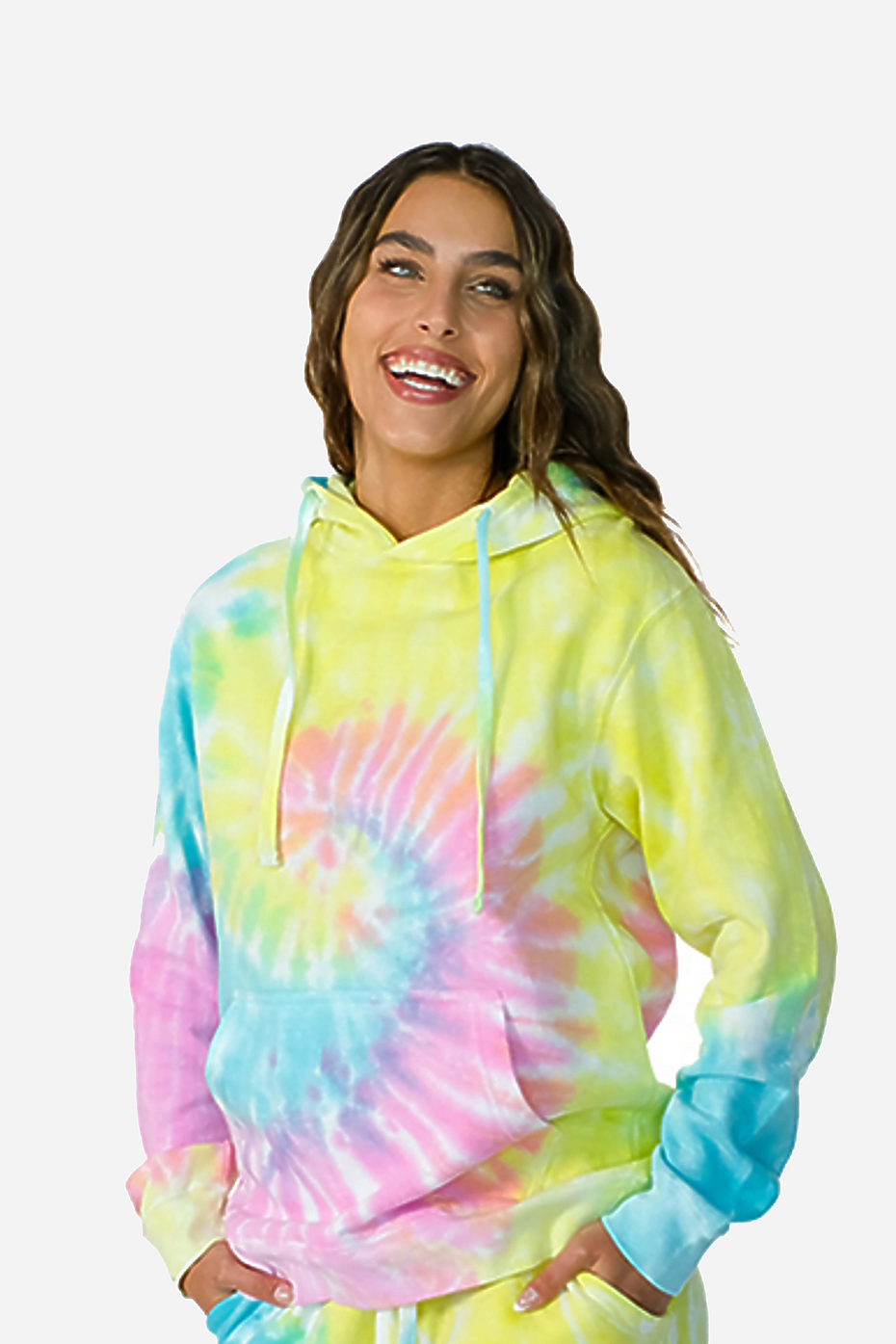 Tie Dye Pullover Hoodie