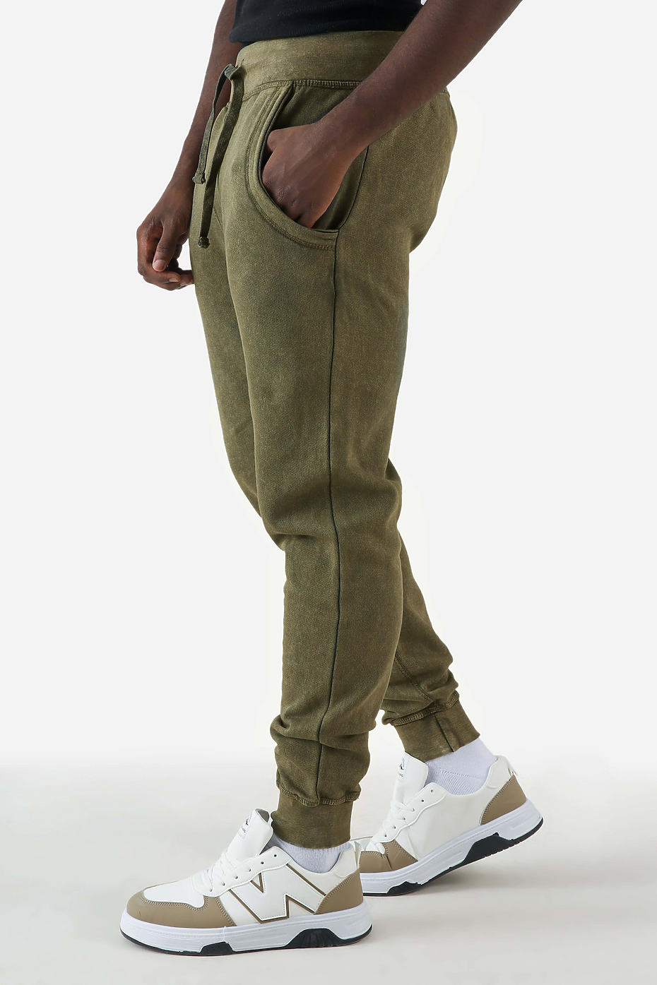 Vintage Mineral Washed Jogger Pants